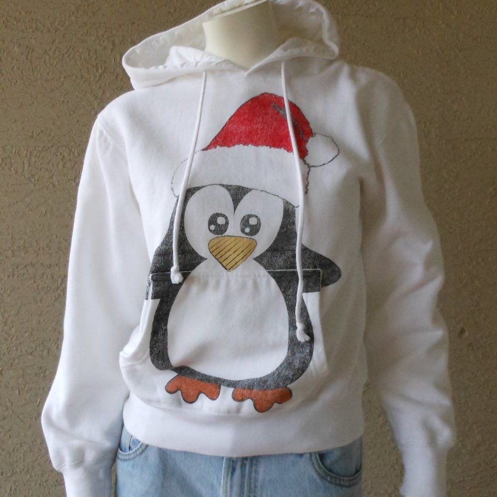 Busch Gardens Santa Penguin Sweatshirt